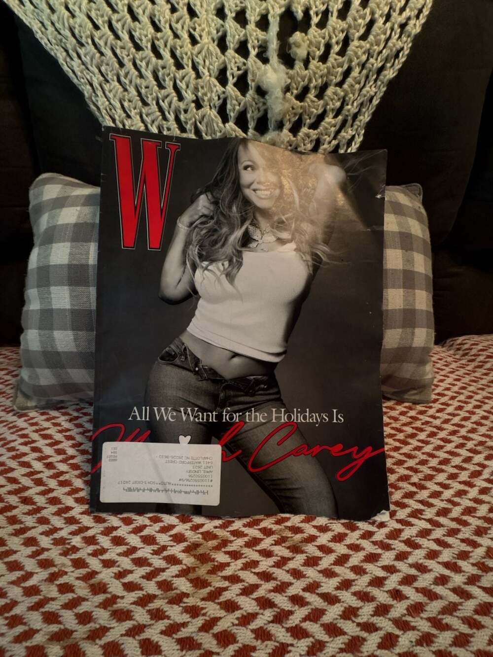 W Magazine Mariah Carey Cover Issue